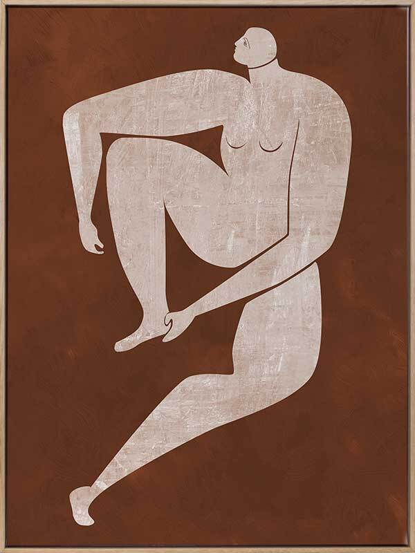 Natural Cut-Out I Canvas Art Print