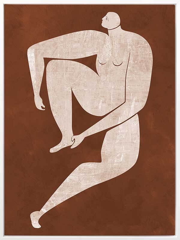 Natural Cut-Out I Canvas Art Print