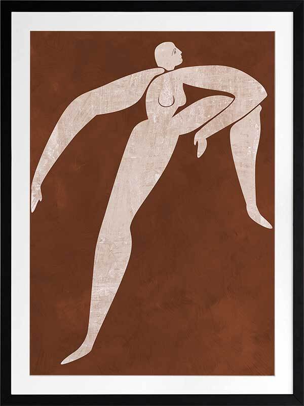 Natural Cut-Out II Framed Art Print