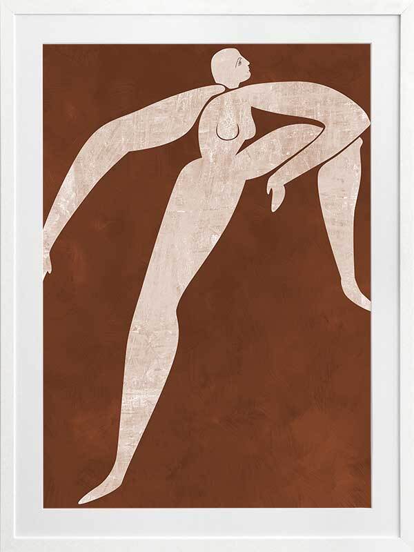 Natural Cut-Out II Framed Art Print