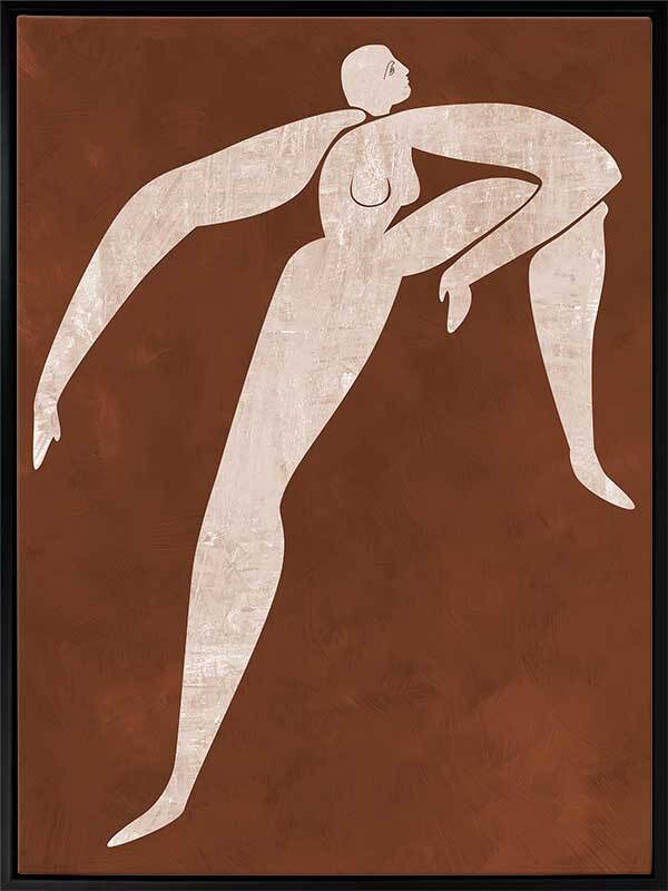 Natural Cut-Out II Canvas Art Print