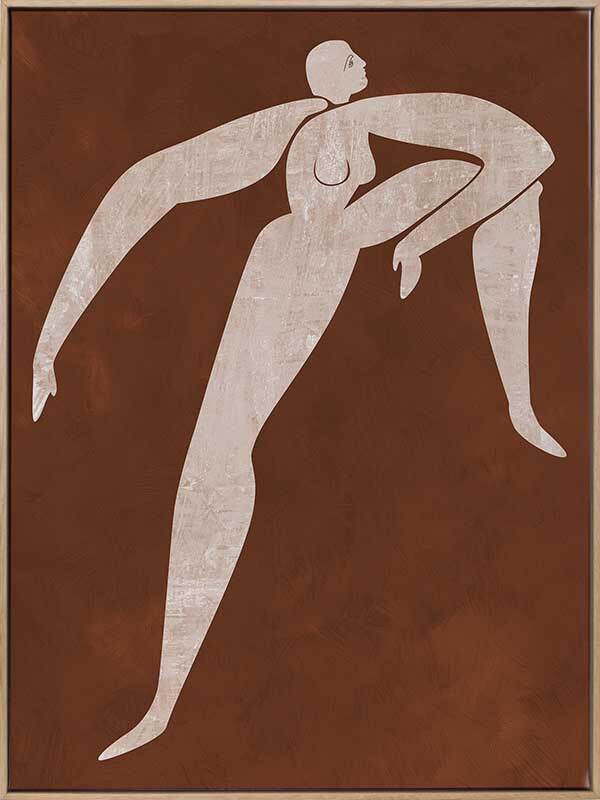 Natural Cut-Out II Canvas Art Print