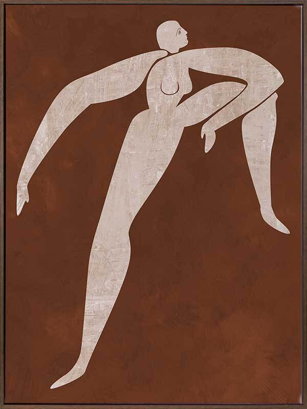 Natural Cut-Out II Canvas Art Print