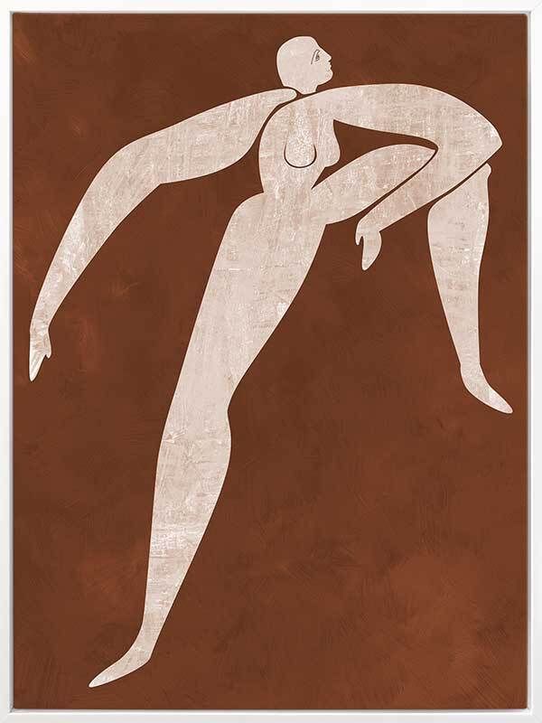 Natural Cut-Out II Canvas Art Print