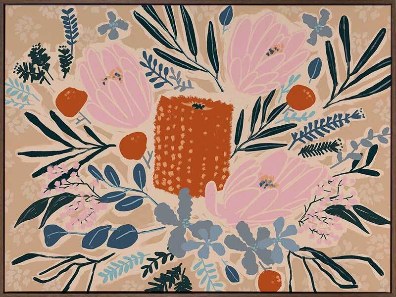 Floral Canvas Art Print