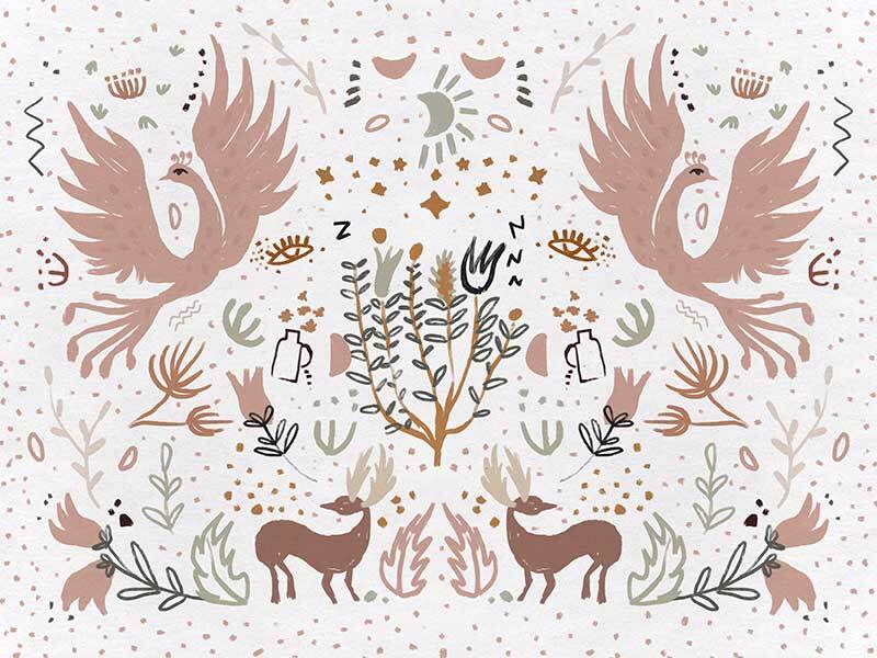 Forest Life Canvas Art Print