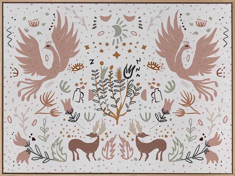 Forest Life Canvas Art Print