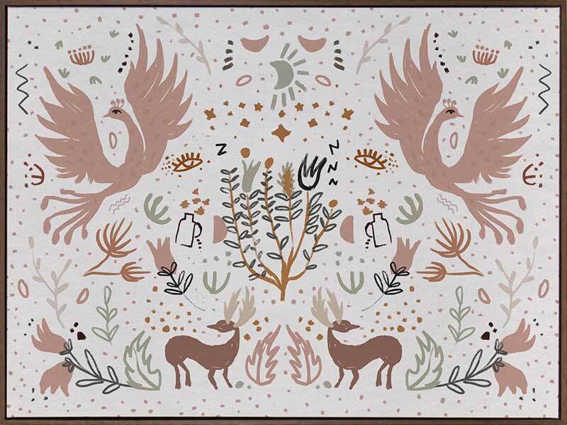 Forest Life Canvas Art Print