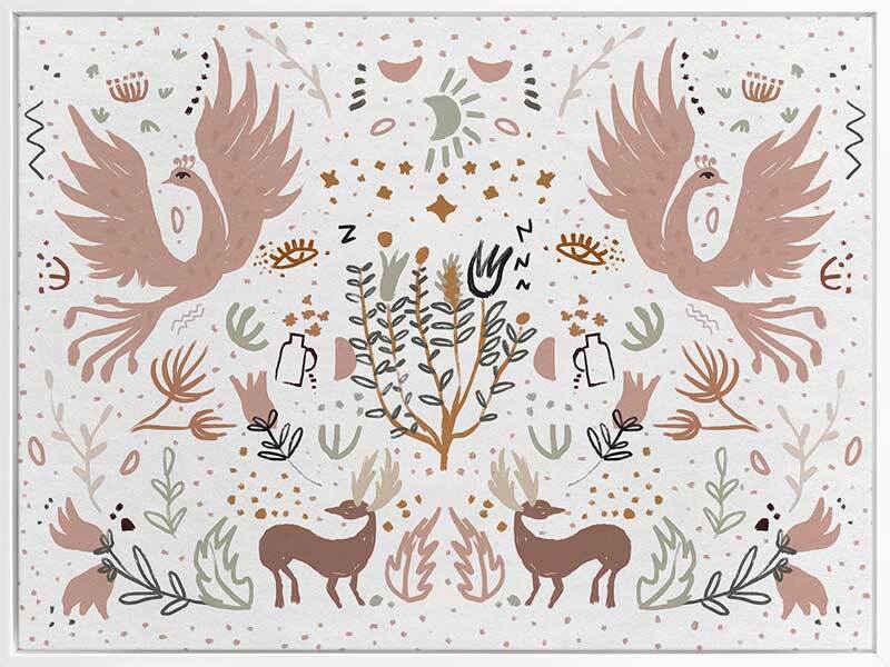 Forest Life Canvas Art Print