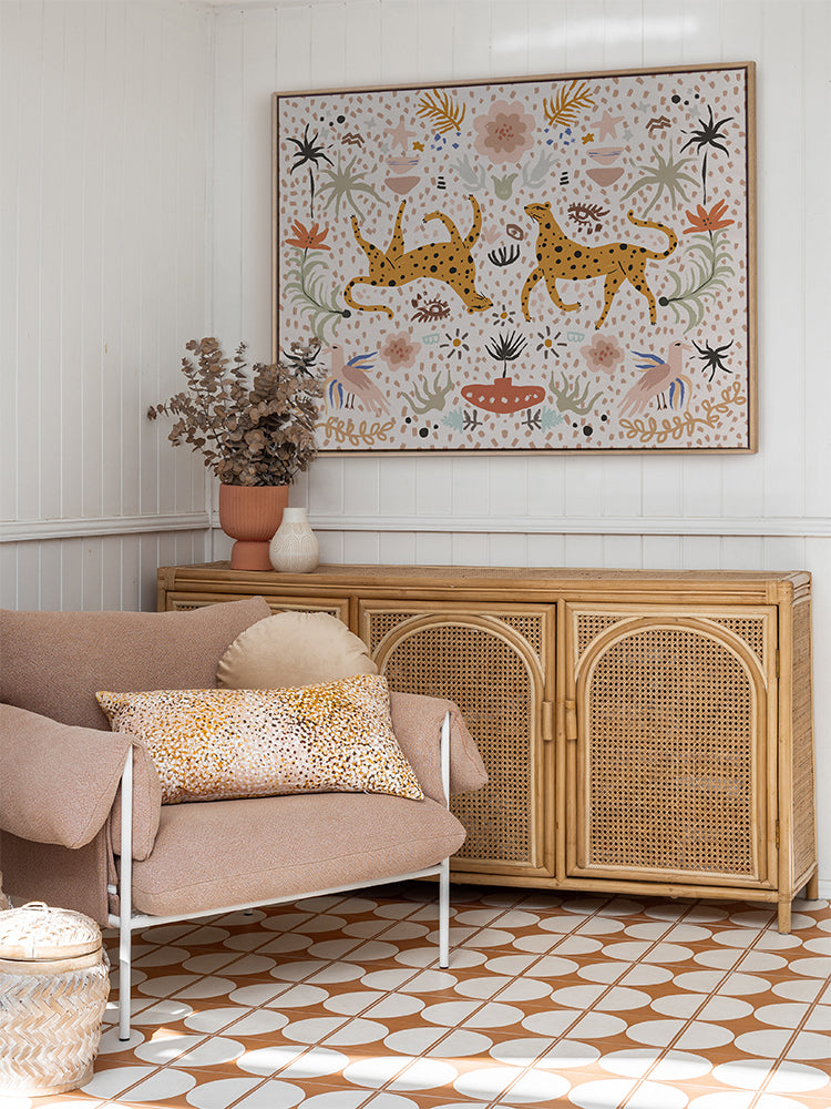 Leopard Life I Canvas Art Print