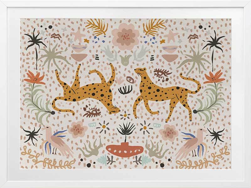 Leopard Life I Framed Art Print