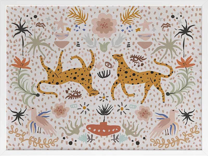 Leopard Life I Framed Art Print