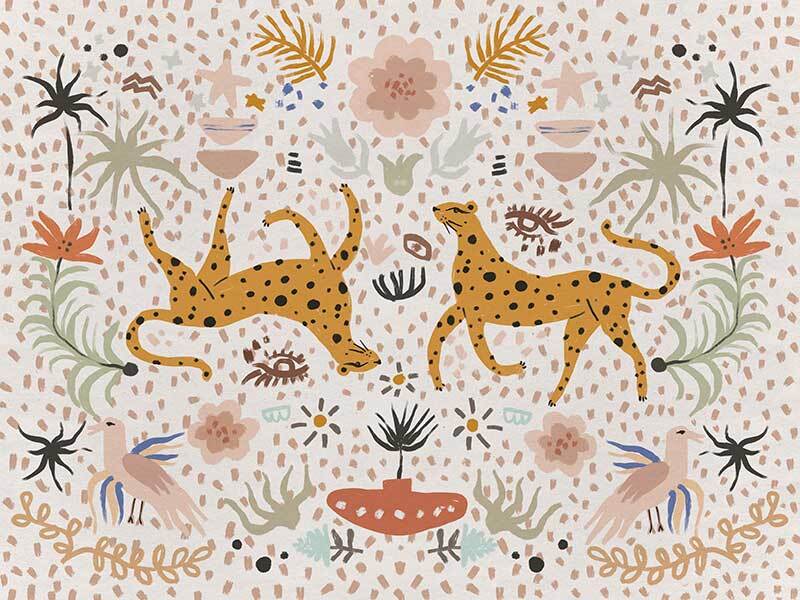 Leopard Life I Canvas Art Print