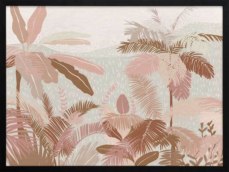 Palms Framed Art Print