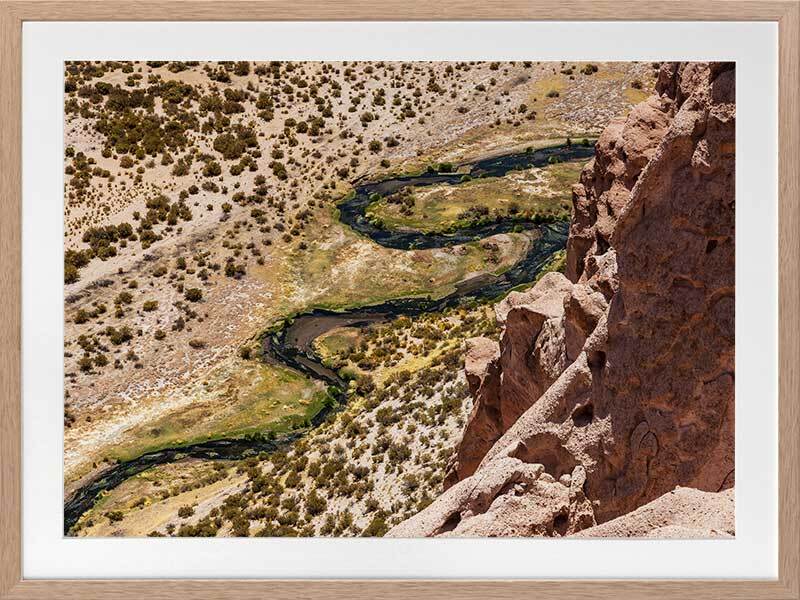 River Valley Framed Art Print