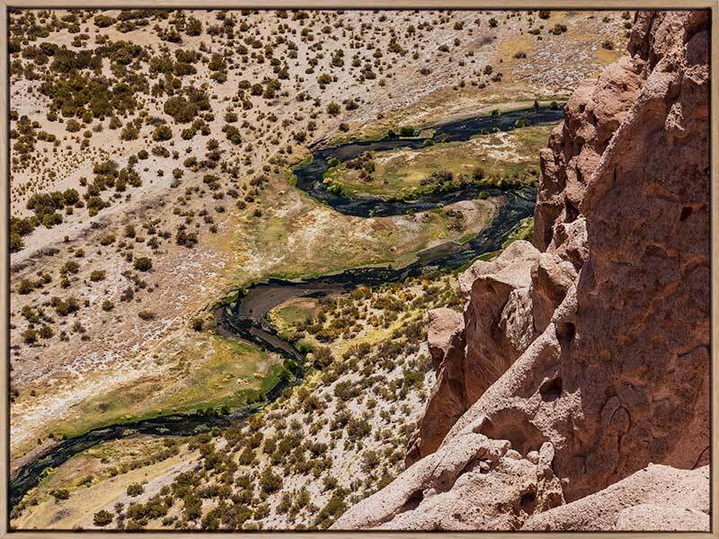 River Valley Canvas Art Print