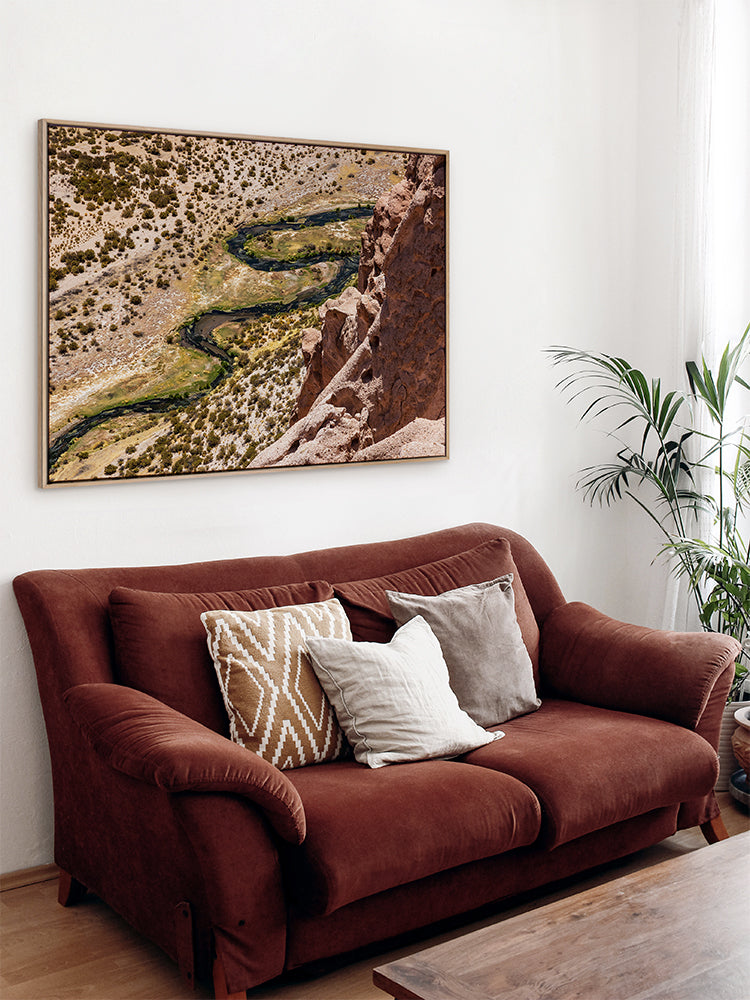 River Valley Canvas Art Print