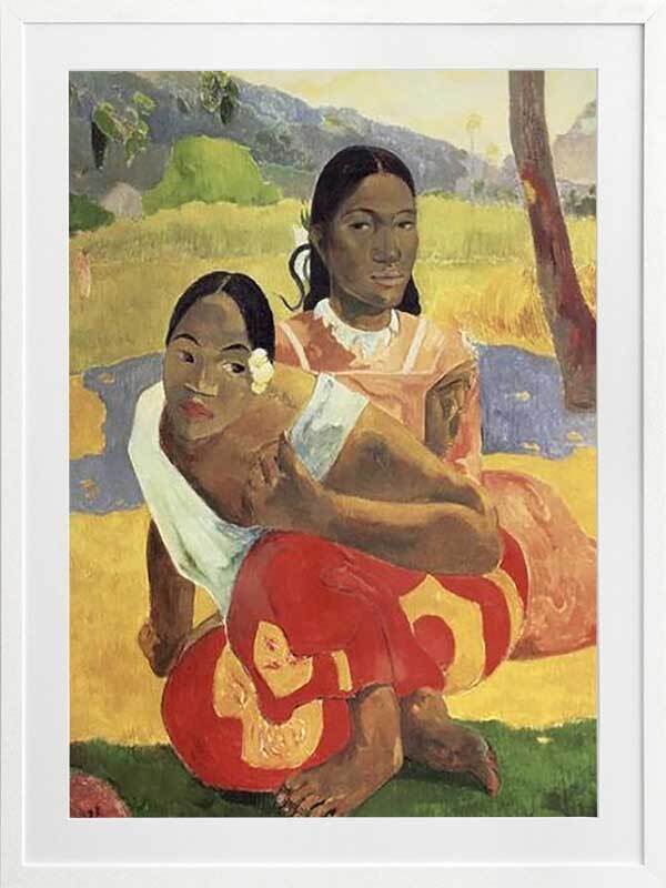 Polynesian Marriage Framed Art Print