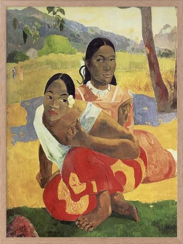 Polynesian Marriage Framed Art Print