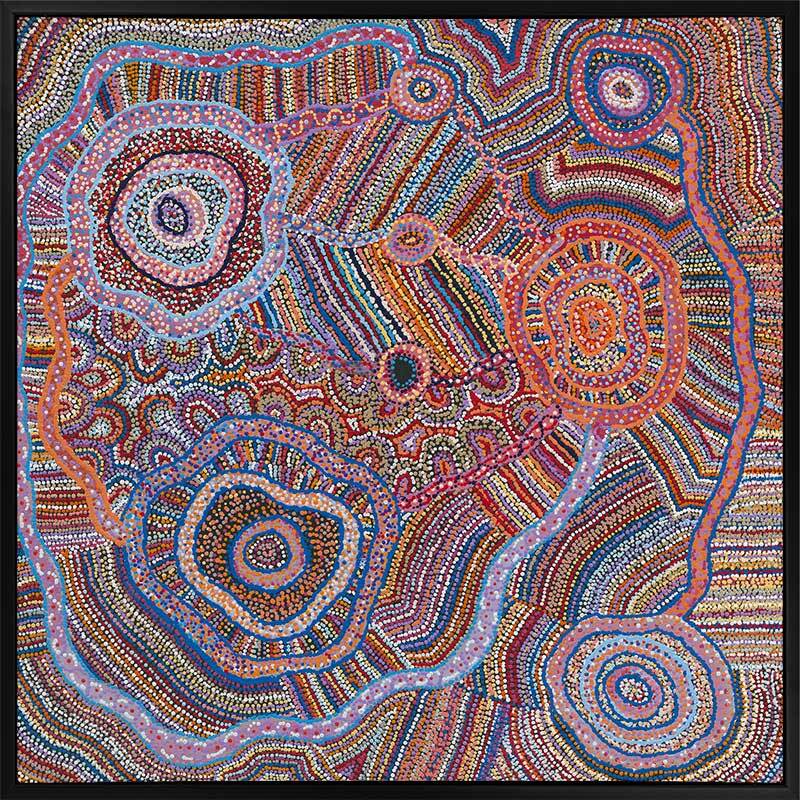 Ngapa Jukurrpa II Canvas Art Print