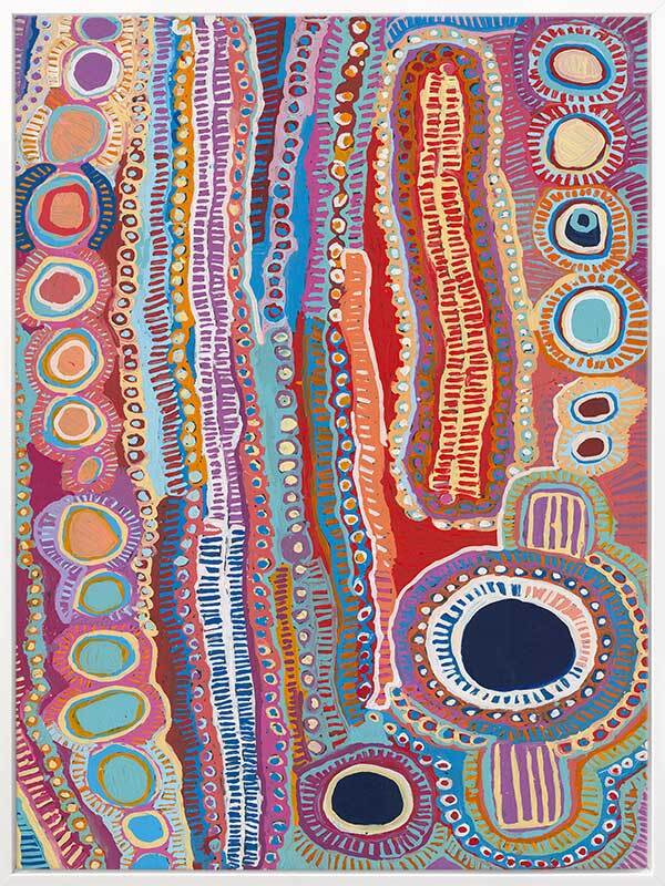 Malikijarra Jukurrpa Canvas Art Print