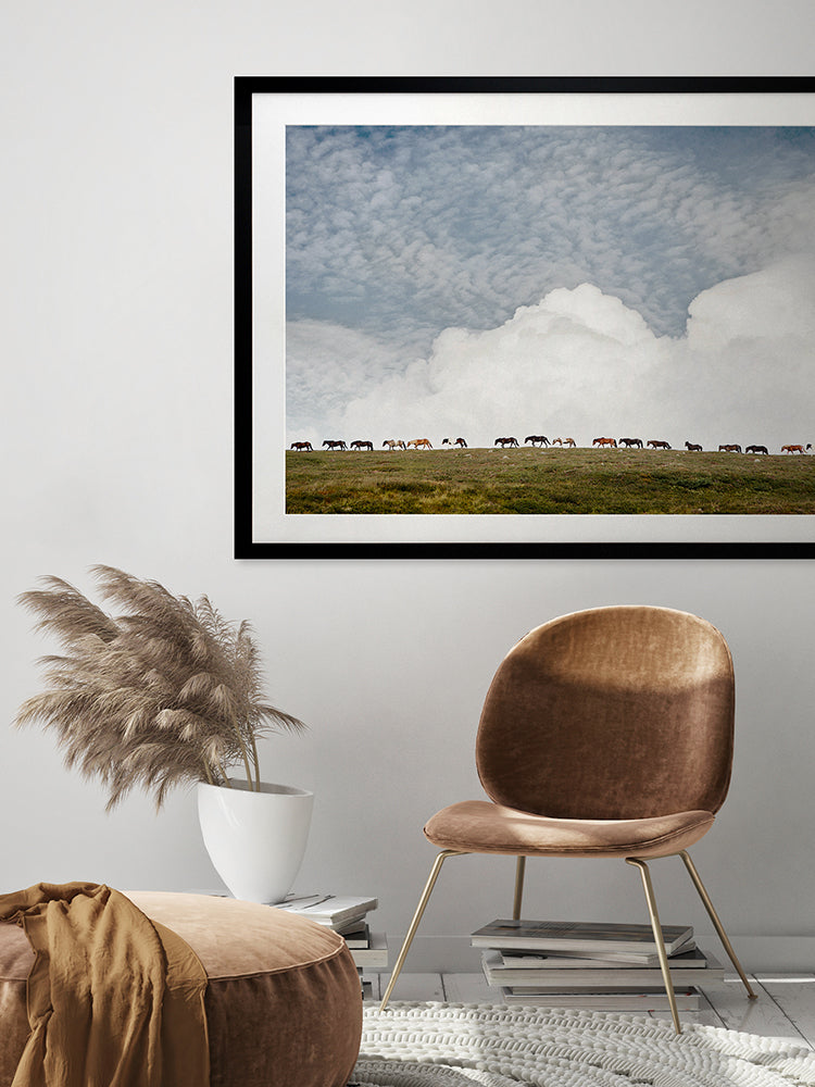 Icelandic Sky Framed Art Print