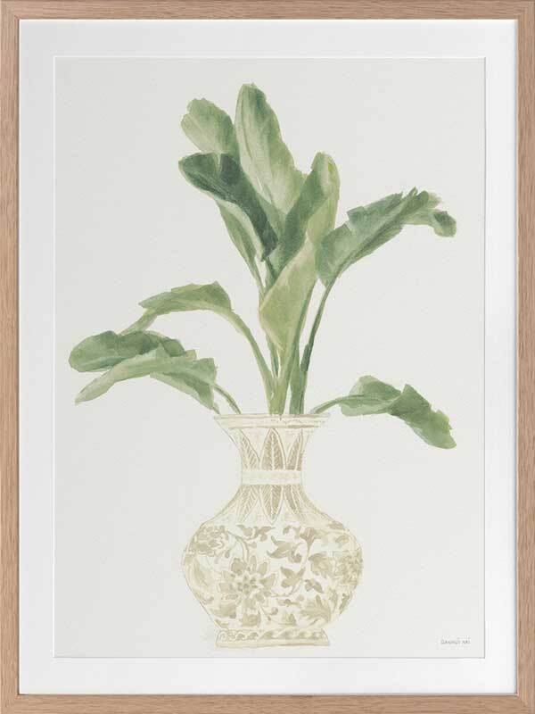 Fronds I Framed Art Print