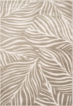 Pinstripe Foliage Mid-Century Modern Rug - Lost Design Society