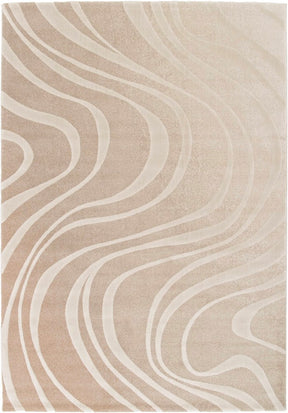 Beige Sands Mid-Century Modern Rug - Lost Design Society