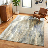 Mistfall Abstract Transitional Rug