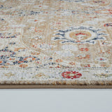 Transitional Medallion Tassel Rug