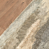 Mistfall Abstract Transitional Rug