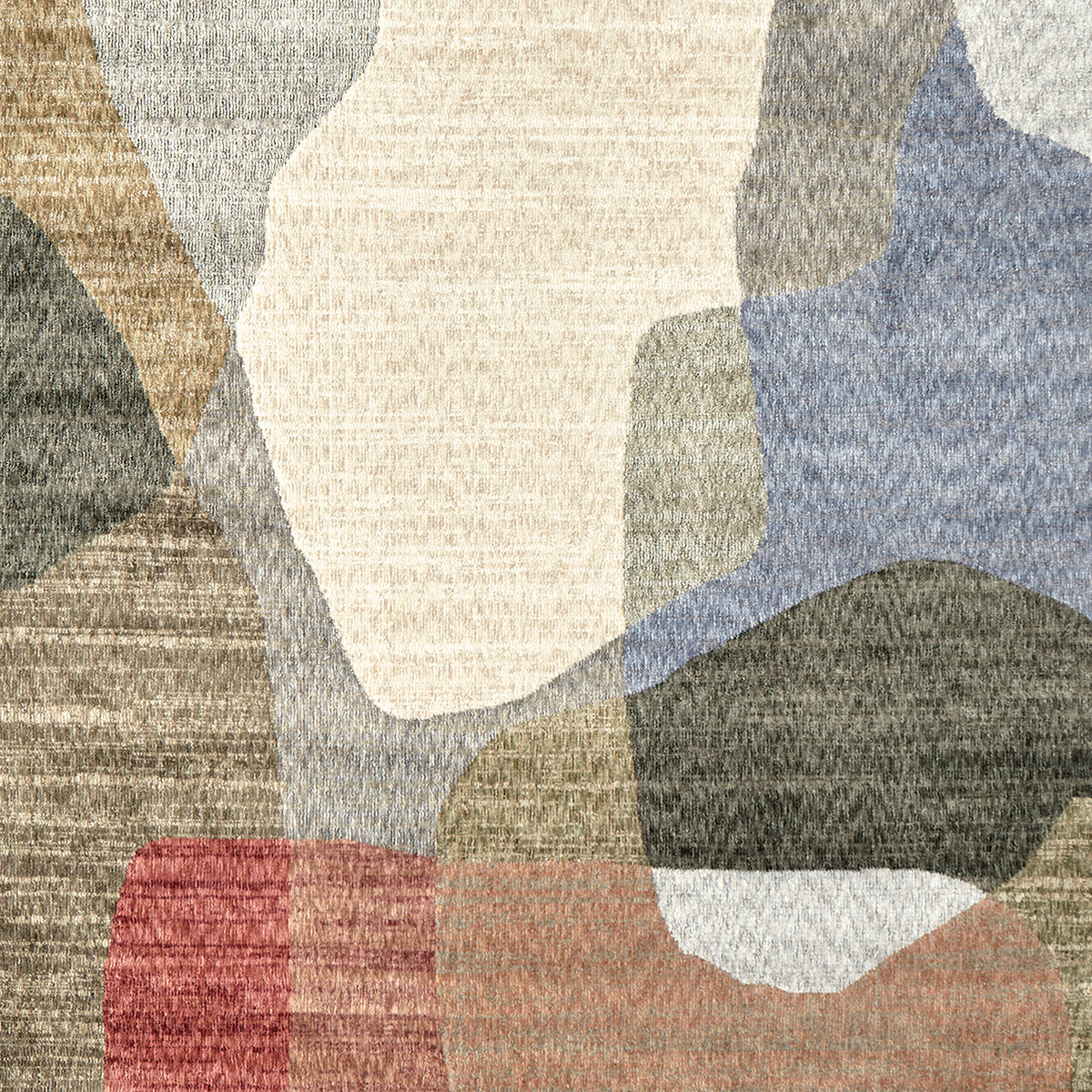 Terra Flow Contemporary Abstract Rug