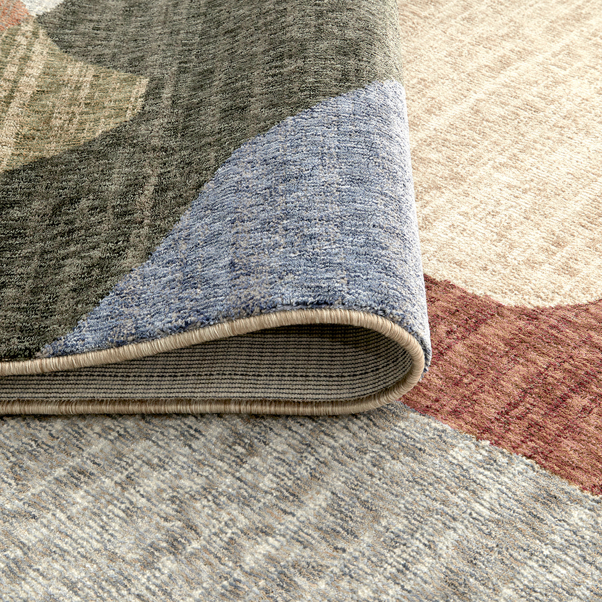 Terra Flow Contemporary Abstract Rug