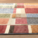 Mondrian Mosaic Colour Block Rug