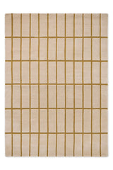 Marimekko Golden Bronze Grid Wool Rug