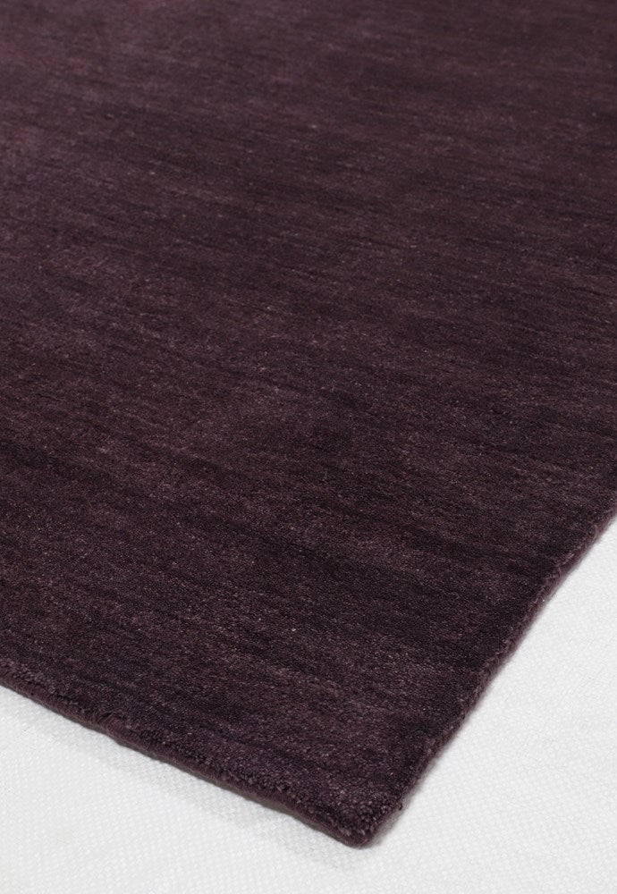 Plum Wool Rug