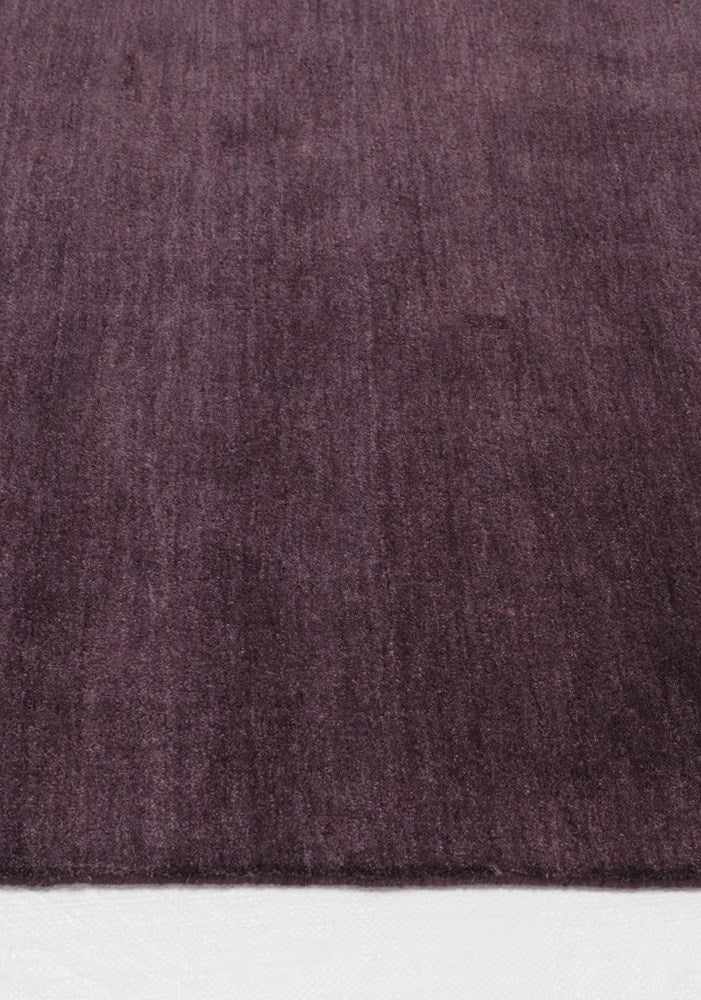 Plum Wool Rug