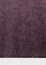 Plum Wool Rug