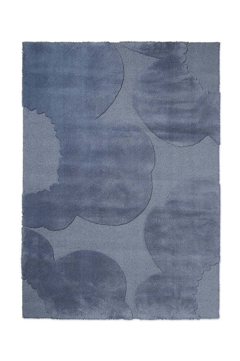 Marimekko Iso Unikko Dusty Blue Wool Rug