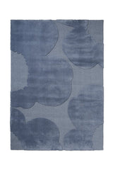 Marimekko Iso Unikko Dusty Blue Wool Rug