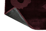 Marimekko Bloom Burgundy Floral Wool Rug