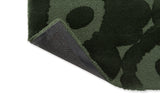 Marimekko Bloom Olive Green Wool Rug