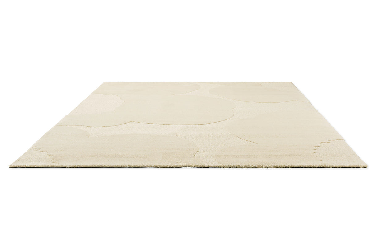 Marimekko Iso Unikko Ivory Floral Wool Rug