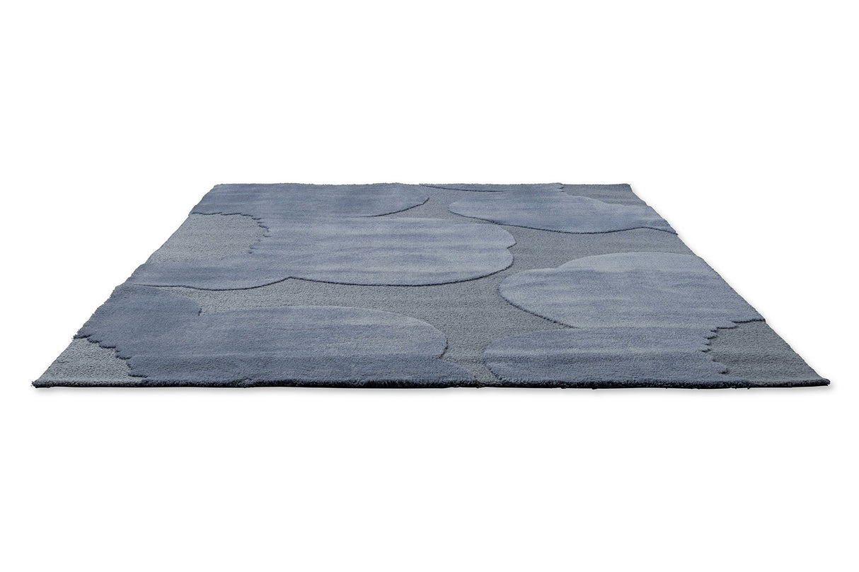 Marimekko Iso Unikko Dusty Blue Wool Rug