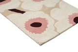 Marimekko Unikko Blush Pink Wool Rug