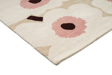 Marimekko Unikko Blush Pink Wool Rug