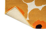Marimekko Unikko Caramel Honey Wool Rug
