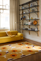 Marimekko Unikko Caramel Honey Wool Rug