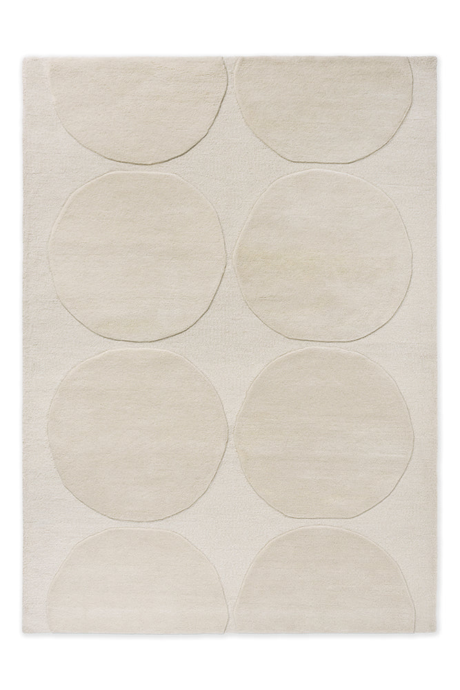 Marimekko Isot Kivet Ivory Wool Rug